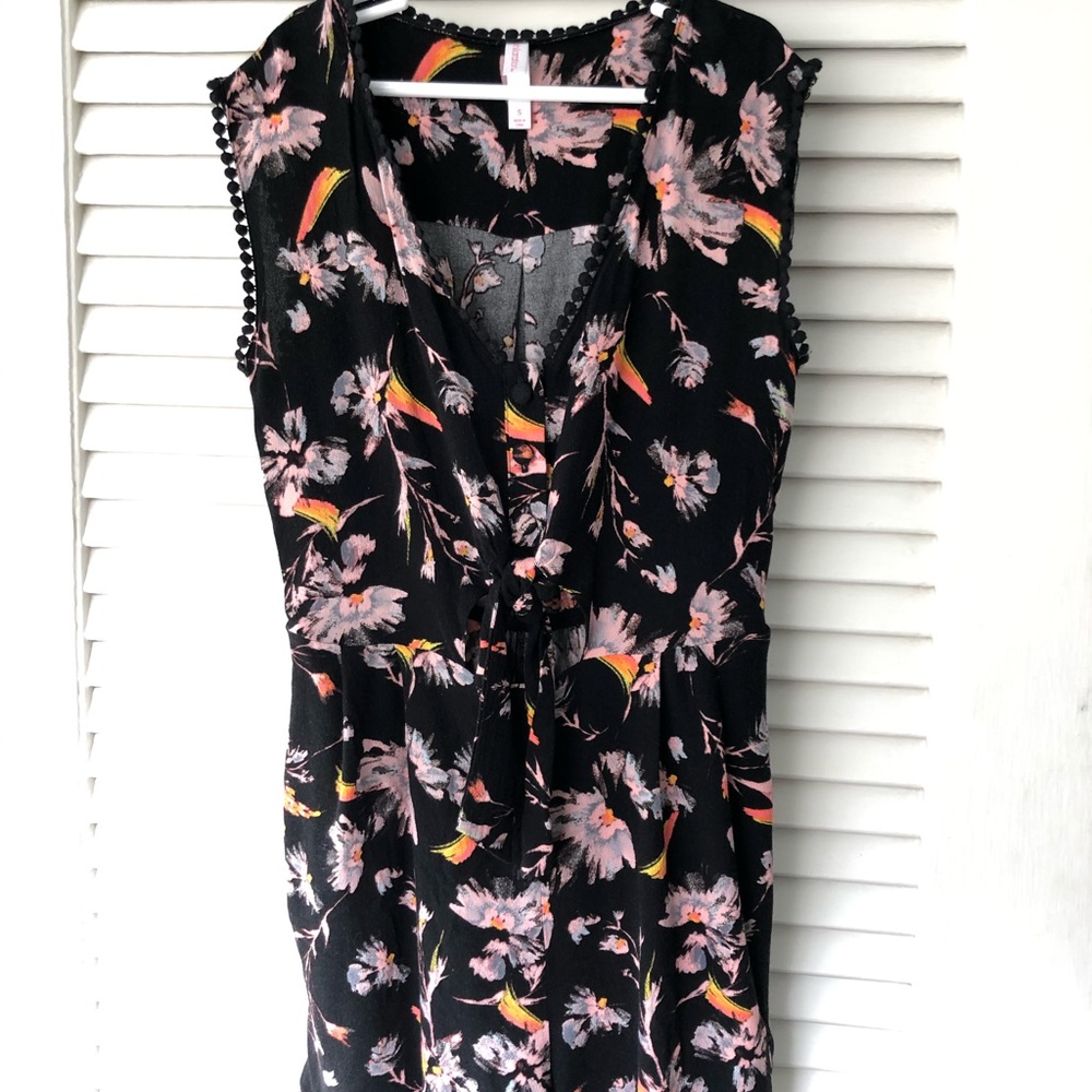 Romper with cutout
